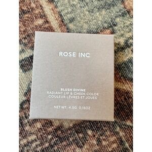 Rose Inc Blush Divine Radiant Lip & Cheek Color Foxglove 4.5g 0.15oz New in Box